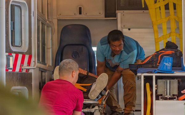 NSF Diego Garcia Mass Casualty Drill