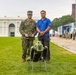 Service Members interact with attendees during the Great American State Fair