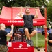 Service Members interact with attendees during the Great American State Fair