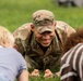 Service Members interact with attendees during the Great American State Fair