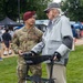 Service Members interact with attendees during the Great American State Fair