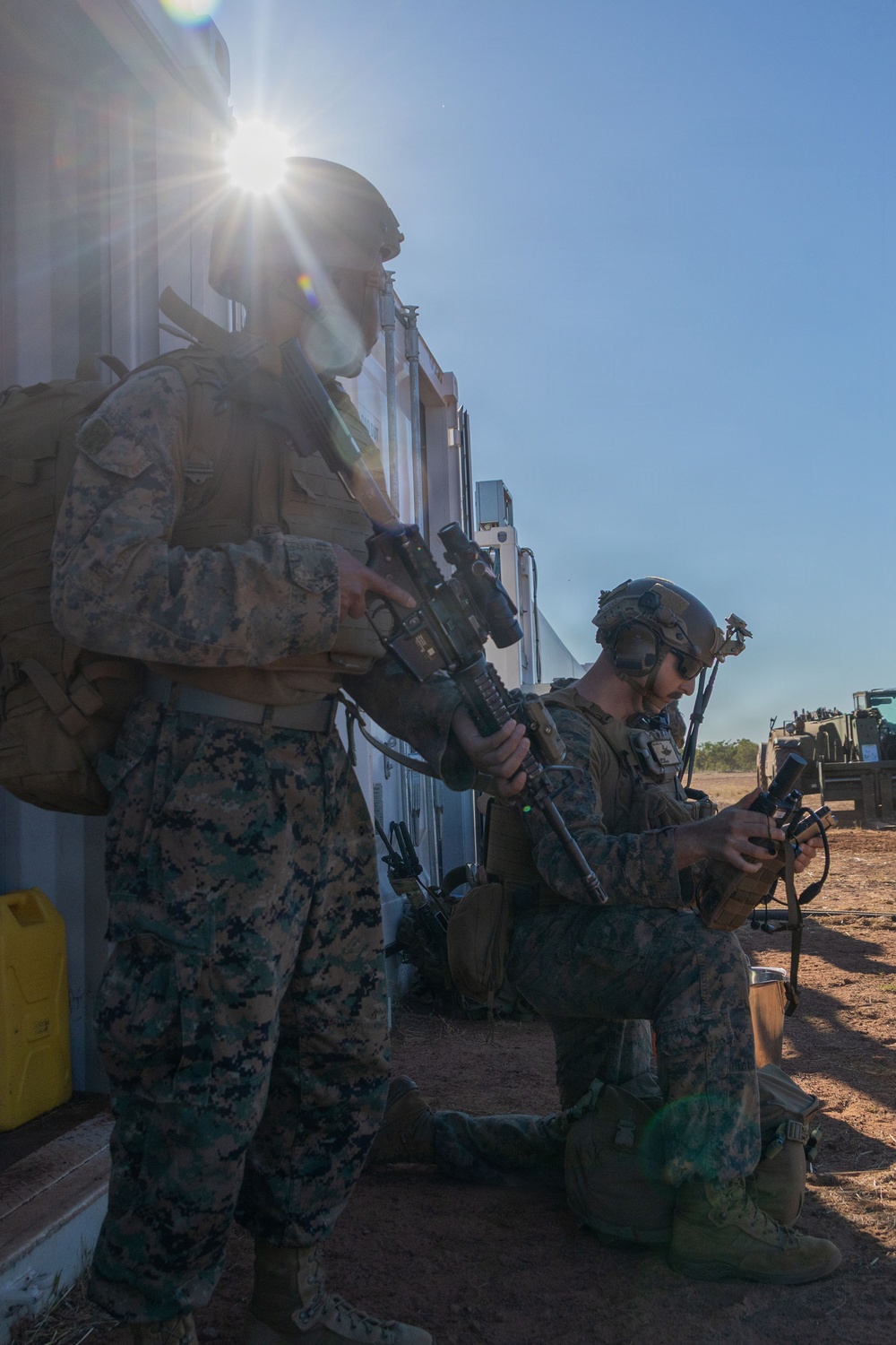 Exercise Diamond Storm 26: MRF-D Marines perform close air support drills with Australian aircraft