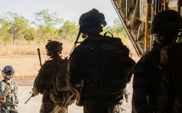 Exercise Diamond Storm 26: MRF-D Marines perform close air support drills with Australian aircraft