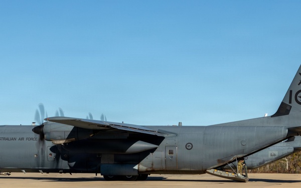 Exercise Diamond Storm 26: MRF-D Marines perform close air support drills with Australian aircraft