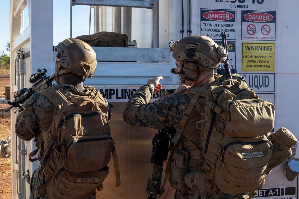 Exercise Diamond Storm 26: MRF-D Marines perform close air support drills with Australian aircraft
