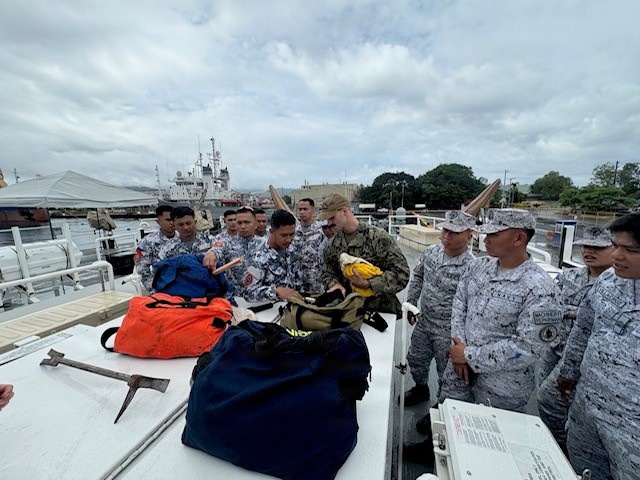USCGC Emlen Tunnell and Charles Moulthrope Participate in Second MCA with AFP