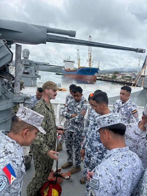 USCGC Emlen Tunnell and Charles Moulthrope Participate in Second MCA with AFP