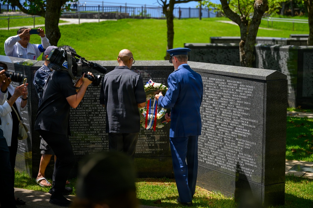 Kadena honors Battle of Okinawa legacy during Memorial Day ceremony