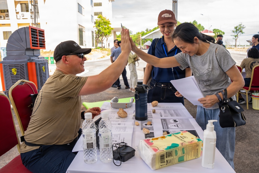 Pacific Partnership 2026 Conduct Community Health Engagements in Quang Tri, Vietnam