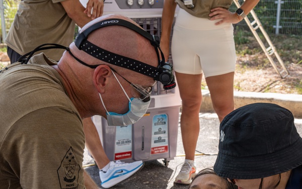 Pacific Partnership 2026 Conduct Community Health Engagements in Quang Tri, Vietnam