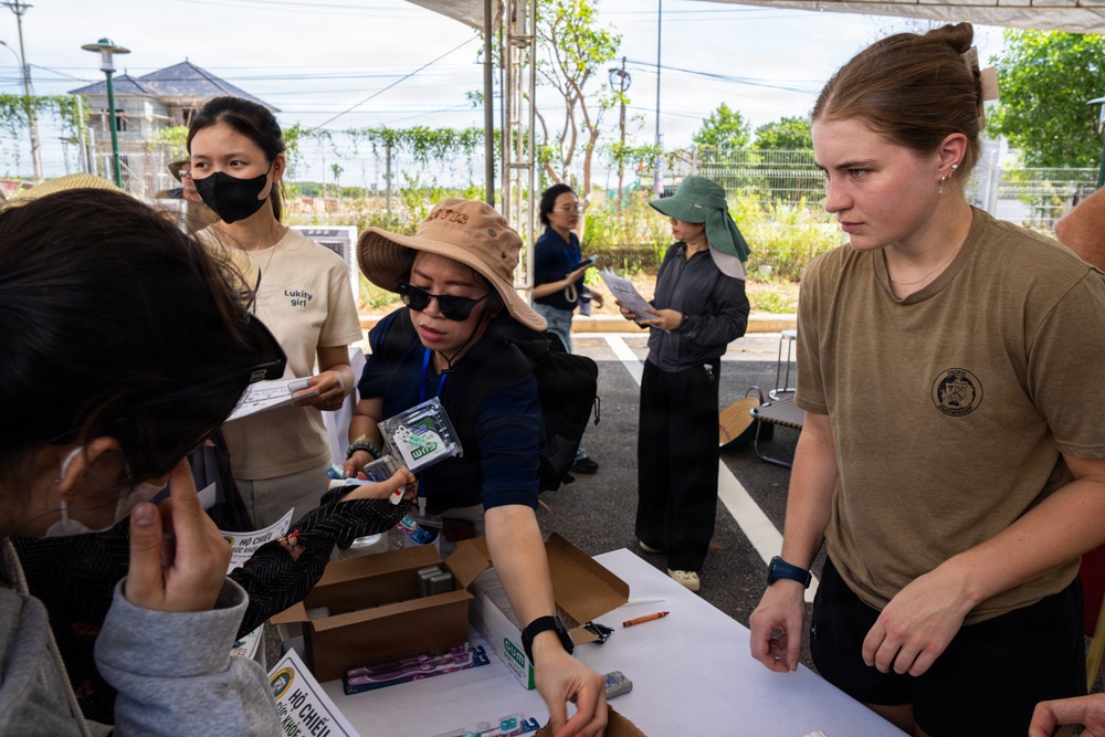 Pacific Partnership 2026 Conduct Community Health Engagements in Quang Tri, Vietnam