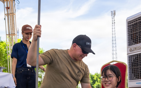 Pacific Partnership 2026 Conduct Community Health Engagements in Quang Tri, Vietnam