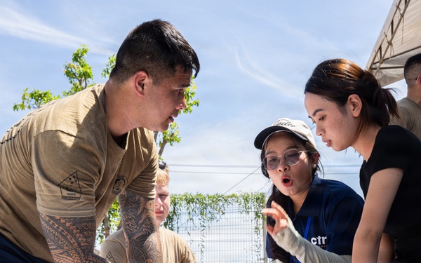 Pacific Partnership 2026 Conduct Community Health Engagements in Quang Tri, Vietnam