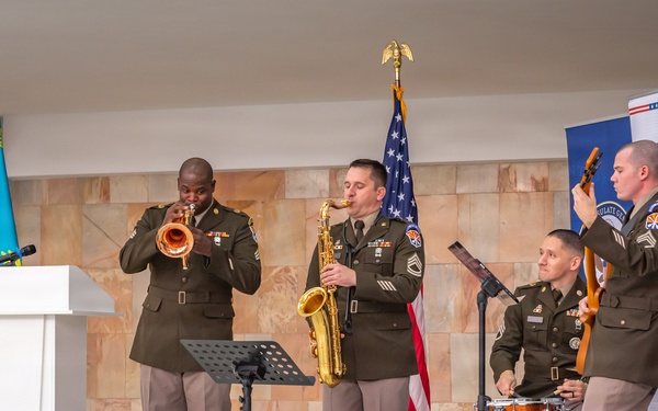 108th AB Performs at Founders Museum Opening in Almaty