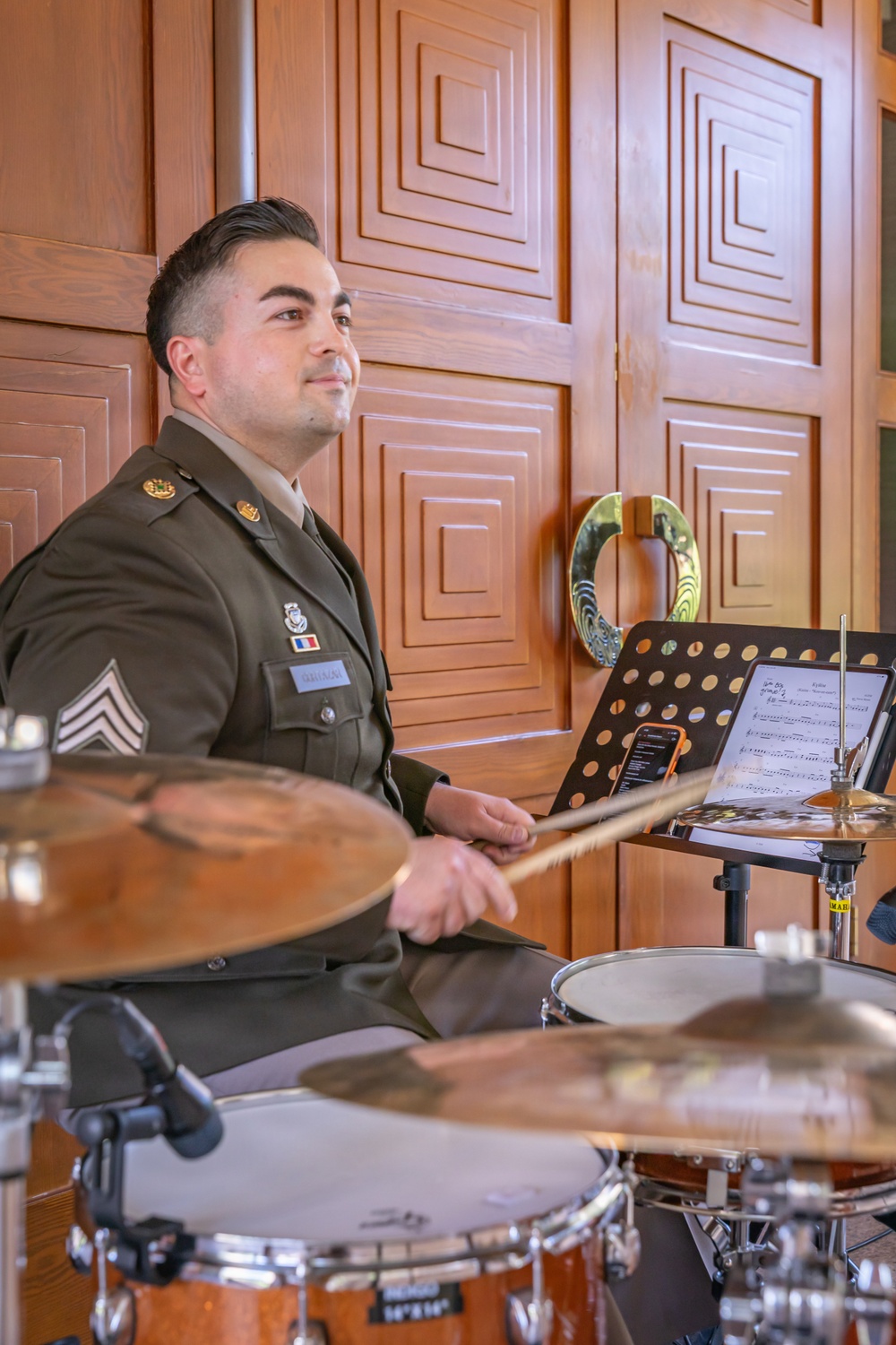 108th AB Performs at Founders Museum Opening in Almaty