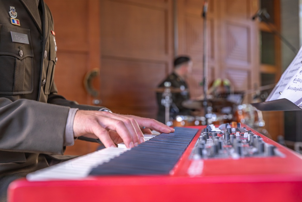 108th AB Performs at Founders Museum Opening in Almaty