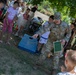KFOR Soldiers engage with local students during Kamenicë/ Kosovska Kamenica community day
