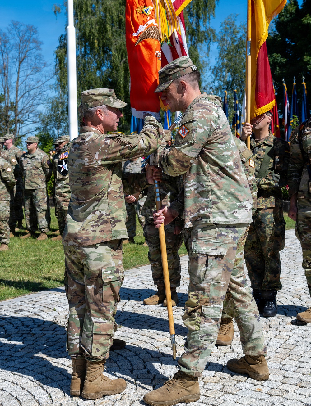 52d Strategic Signal Battalion Chang of Command Ceremony