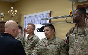 Senior advisor to SECWAR visits KFOR Regional Command East Soldiers