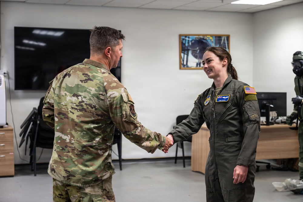 100 OSS: Aerospace Physiology ribbon cutting