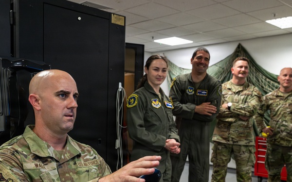 100 OSS: Aerospace Physiology ribbon cutting