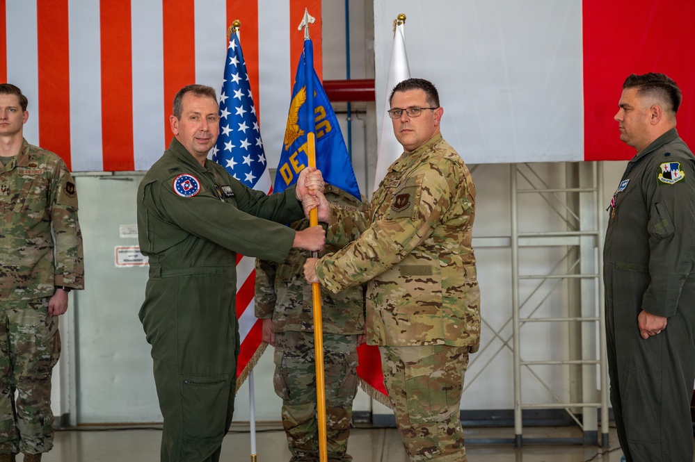 52d Operations Group Detachment 1 welcomes new commander