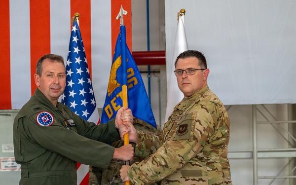 52d Operations Group Detachment 1 welcomes new commander