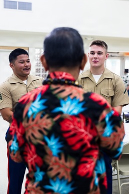 Camp Blaz Marines strengthen community ties during a visit to a Guam senior center