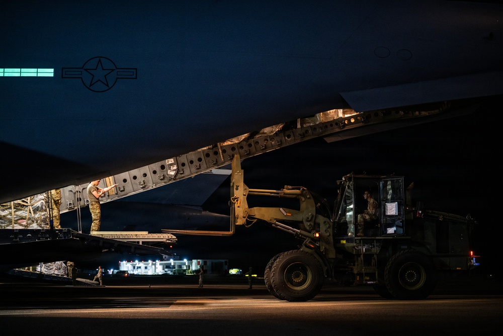 621st CRW Arrives at Simon Bolivar International Airport