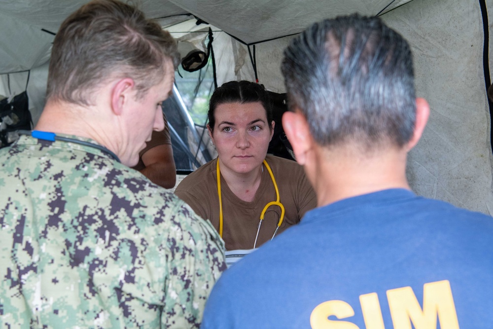 Simulated Role 2 Facility Training
