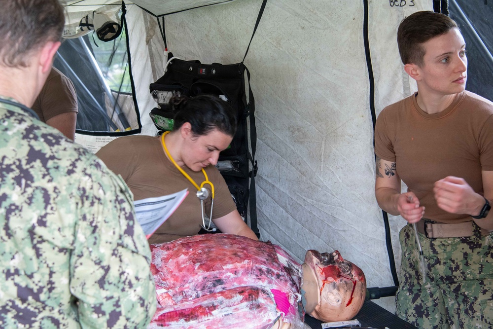 Simulated Role 2 Facility Training
