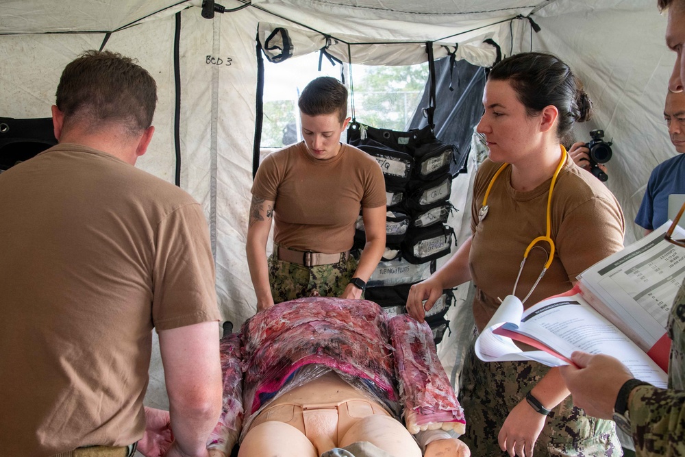 Simulated Role 2 Facility training