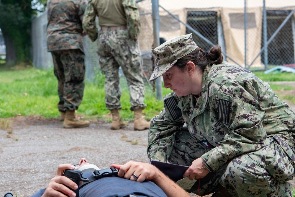 Simulated Role 2 Facility Training