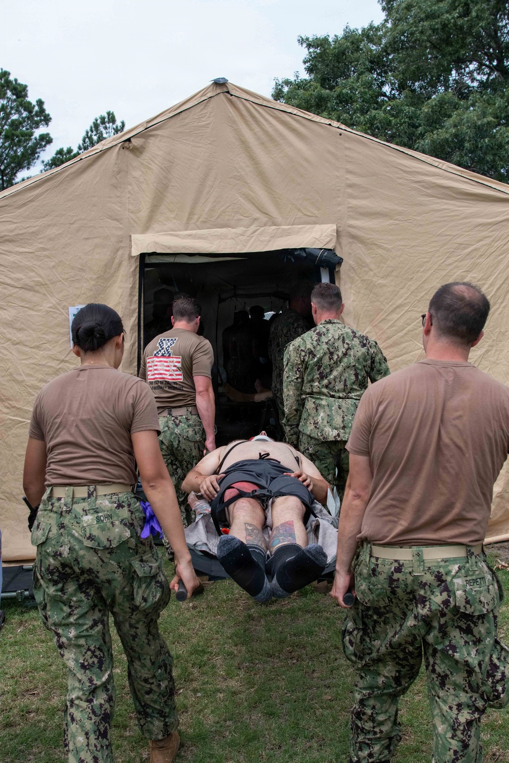 Simulated Role 2 Facility Training