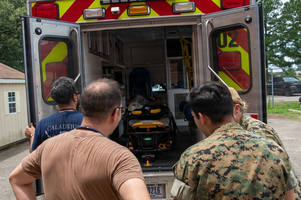 Simulated Role 2 Facility Training