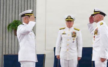 Rear Adm. Bret E. Grabbe Assumes Command of Submarine Group Ten