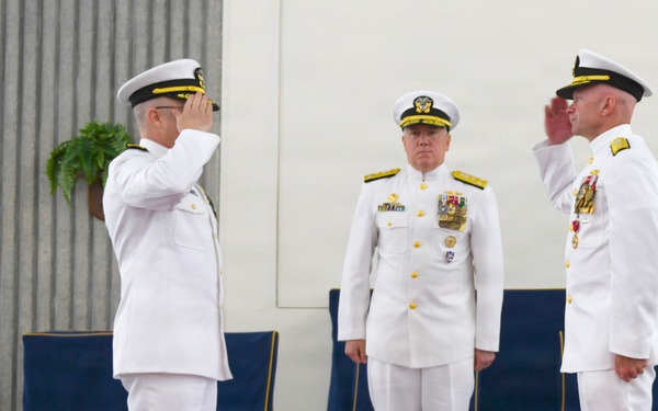 Rear Adm. Bret E. Grabbe Assumes Command of Submarine Group Ten