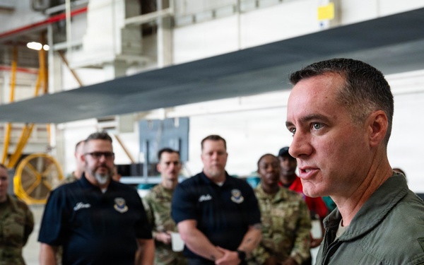 Dyess showcases conventional, future-force missions to emerging AFGSC leaders