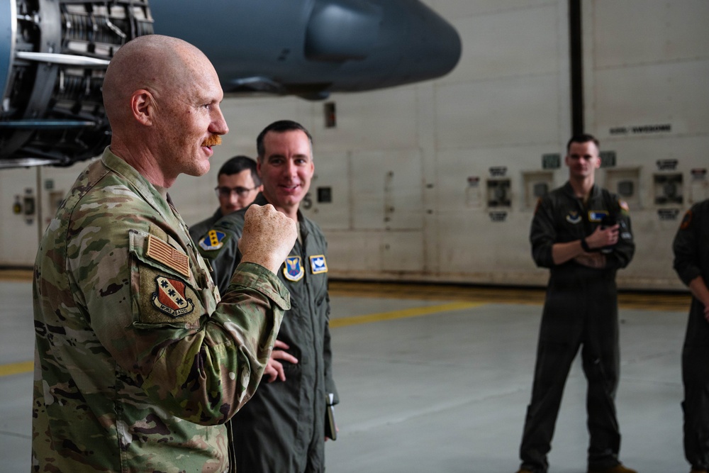 Dyess showcases conventional, future-force missions to emerging AFGSC leaders
