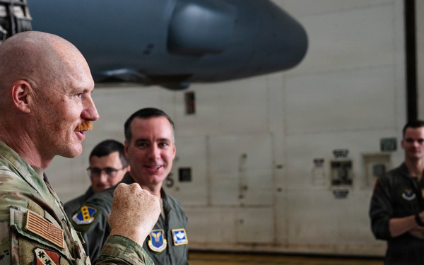 Dyess showcases conventional, future-force missions to emerging AFGSC leaders