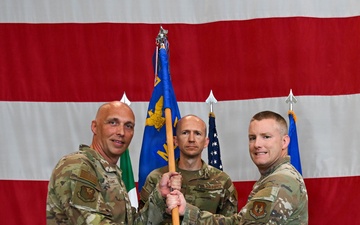 31st Munitions Squadron welcomes new commander in Change of Command ceremony
