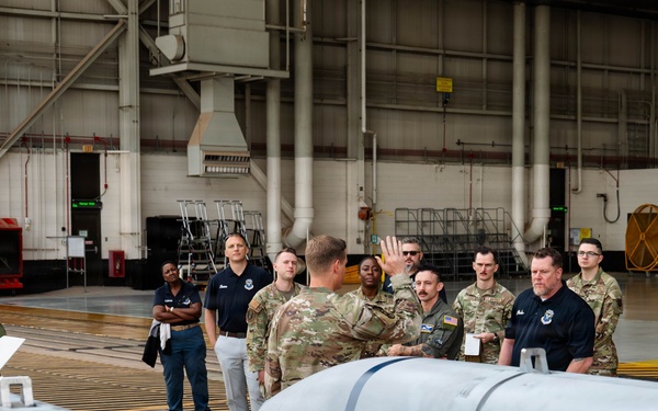 Dyess showcases conventional, future-force missions to emerging AFGSC leaders