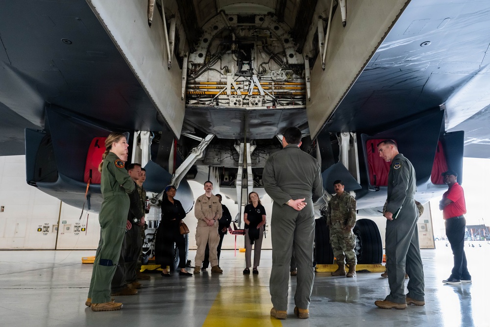 Dyess showcases conventional, future-force missions to emerging AFGSC leaders