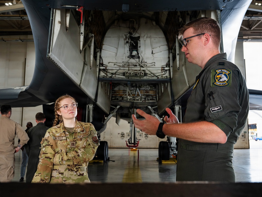 Dyess showcases conventional, future-force missions to emerging AFGSC leaders