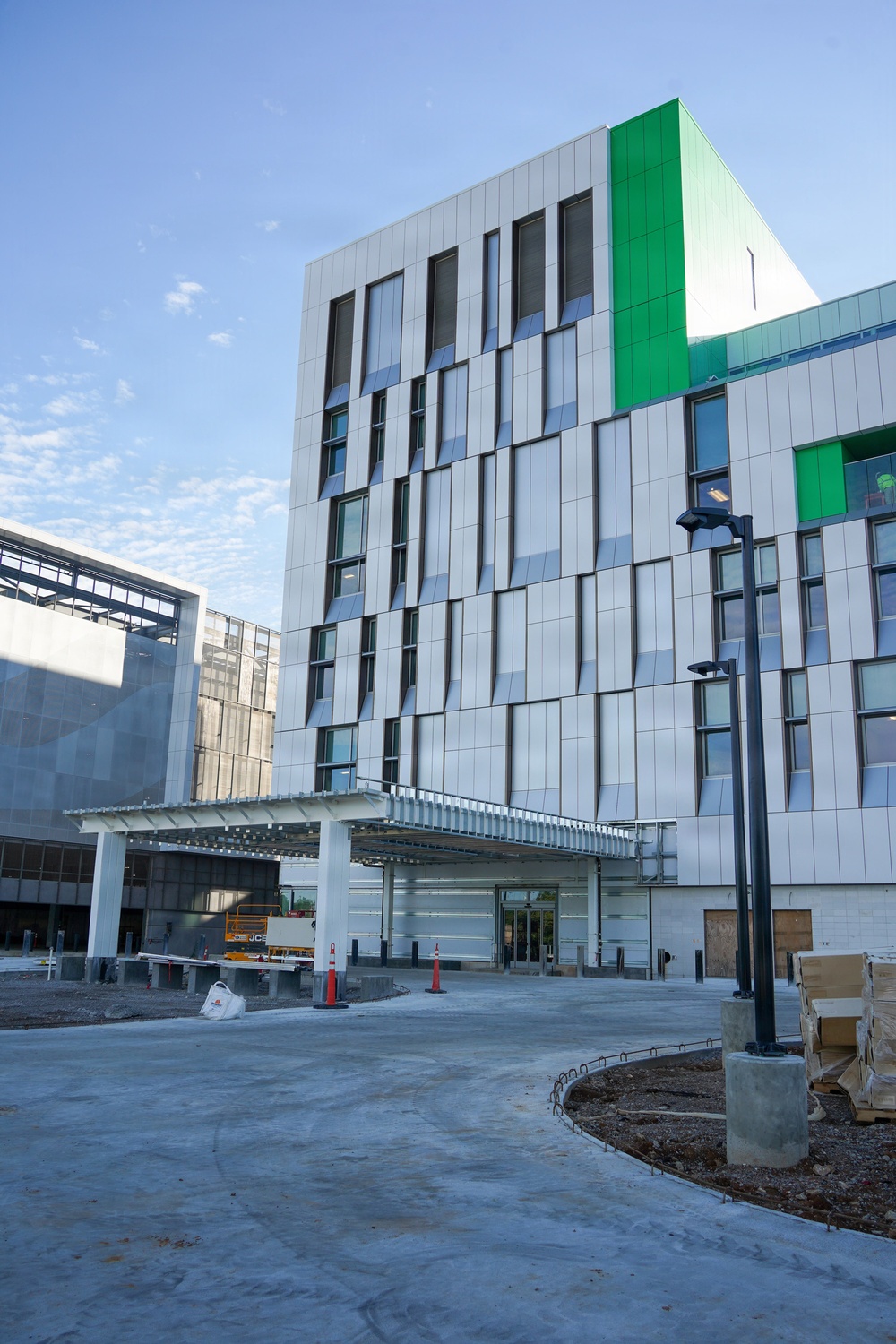 Construction continues on the Louisville Medical Center June 24, 2026