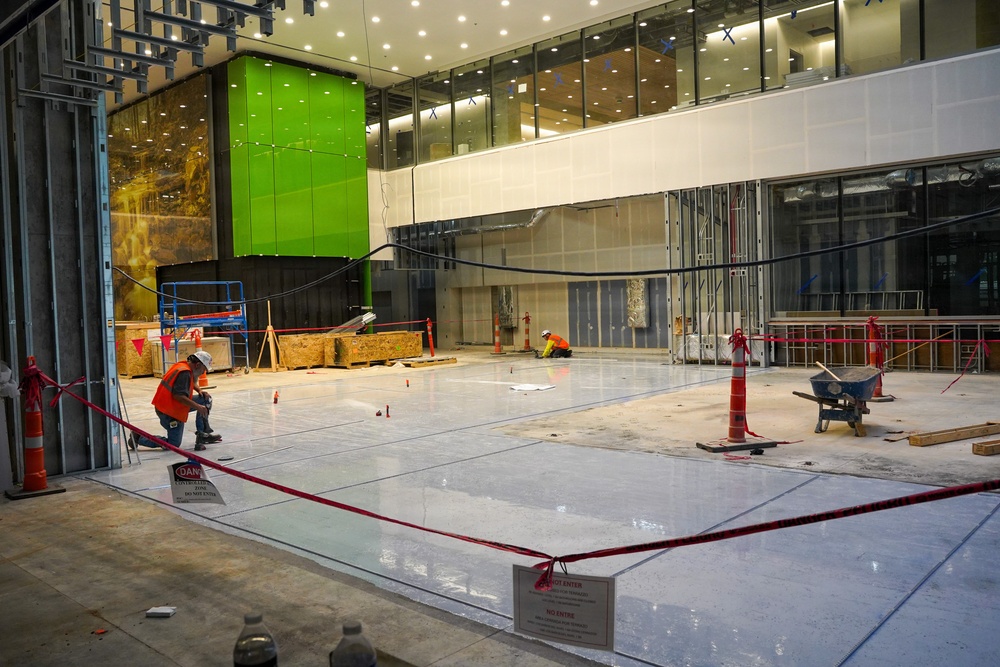 Construction continues on the Louisville Medical Center June 24, 2026