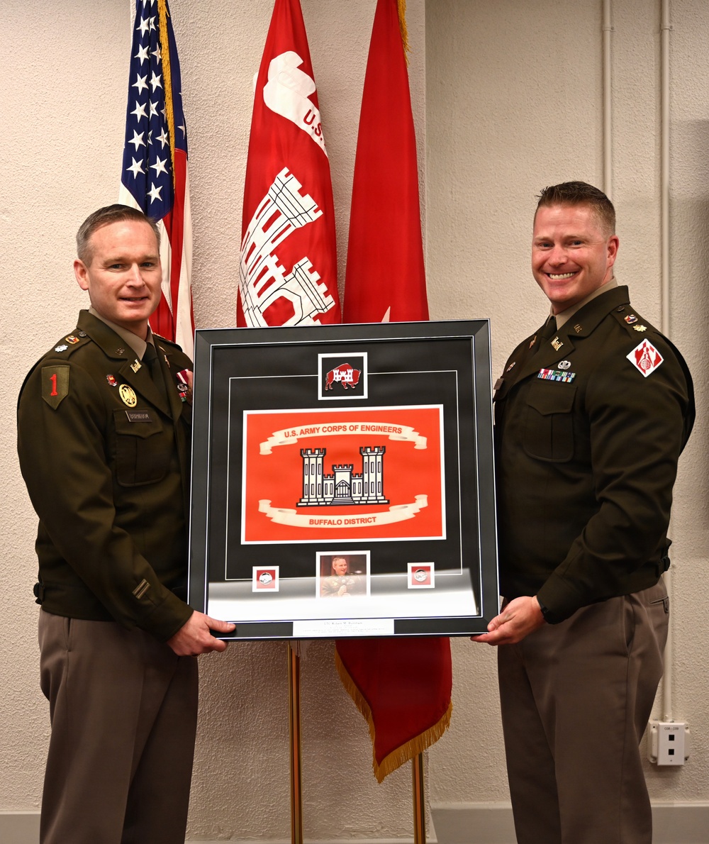 Buffalo District Leaders Recognized on Final Day of Command