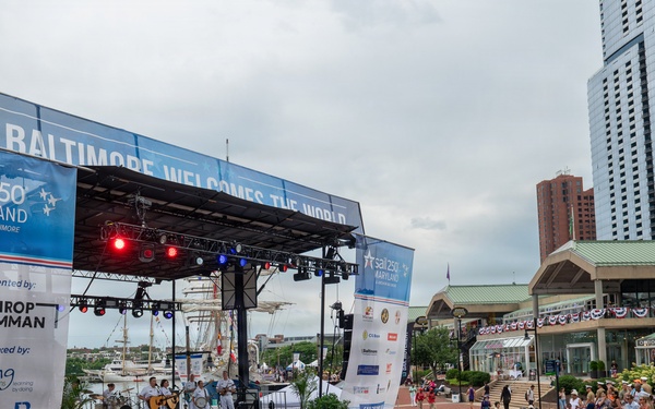 U.S. Navy Band Country Current Performs at Sail 250 in Baltimore, Maryland