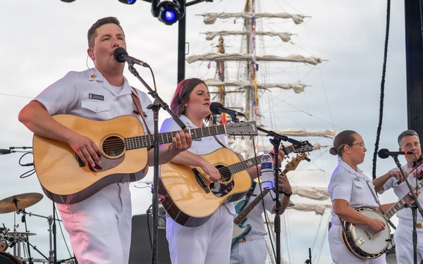 U.S. Navy Band Country Current Performs at Sail 250 in Baltimore, Maryland