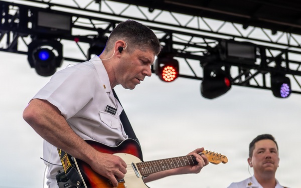U.S. Navy Band Country Current Performs at Sail 250 in Baltimore, Maryland